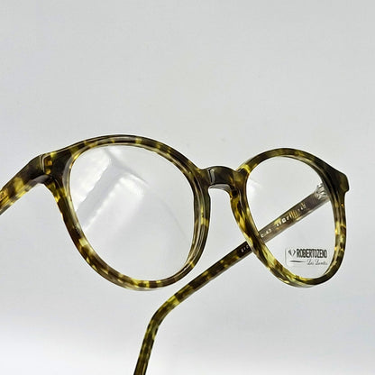 Roberto Zeno GIOTTO - Green Tortoise Eyeglasses by The Nevermore – Unique Eyeglasses by Nevermore Lifestyle & Tech |