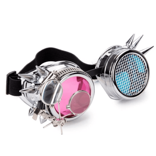 Rosetta Wilberforce - The Nevermore Steampunk Glasses – Unique Steampunk Fashion by Nevermore Lifestyle & Tech | Bright silver