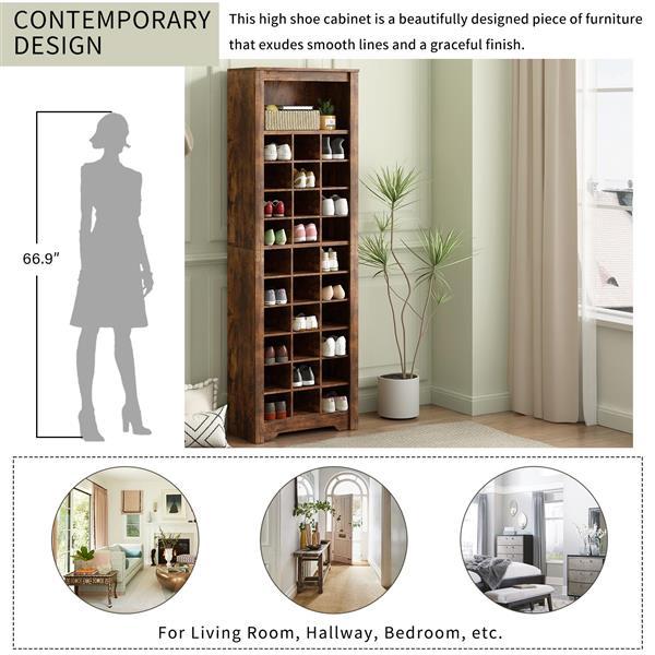 Fashion Design 30 Shoe Cabinet Console, Modern Shoe Cabinet, Prohibited Platform Temu