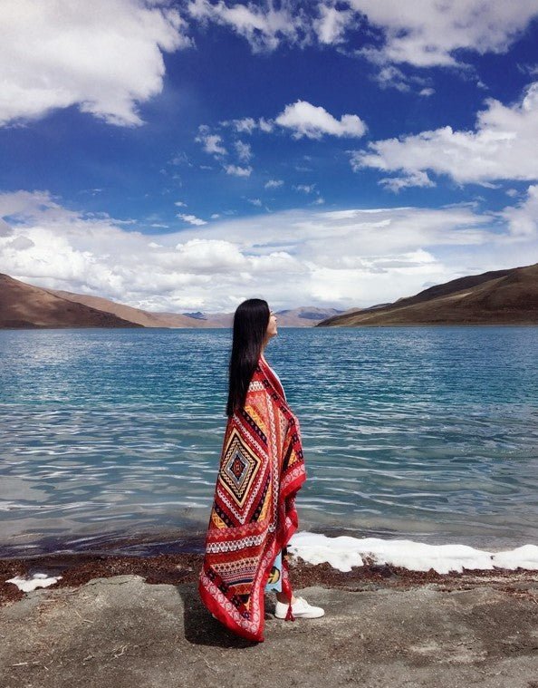 SeaBreeze - Multicolor Shawl by The Nevermore