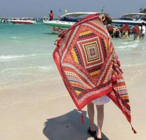 SeaBreeze - Multicolor Shawl by The Nevermore