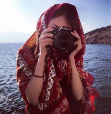 SeaBreeze - Multicolor Shawl by The Nevermore