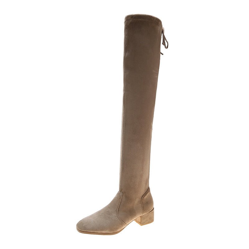 Serenity Stretch Skinny Long Boots by The Nevermore