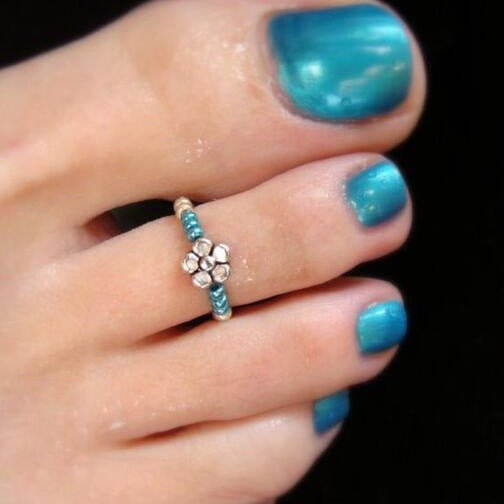 Set of Foot Toe Rings 002 - The Nevermore Foot Rings – Unique Boho Foot Rings by Nevermore Lifestyle & Tech | A