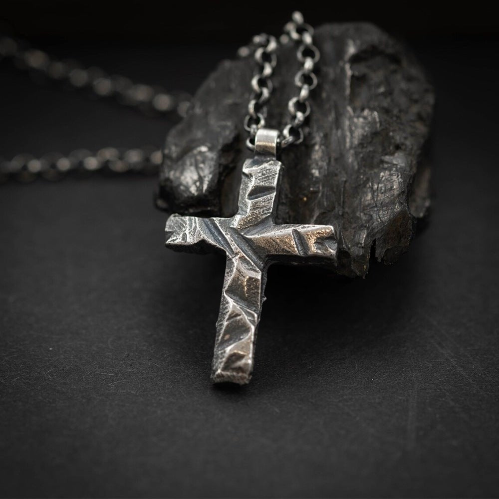 Shadow Sentinel - Cross Pendant by The Nevermore – Unique Gothic Jewelry by Nevermore Lifestyle & Tech | Cross Pendant without chain