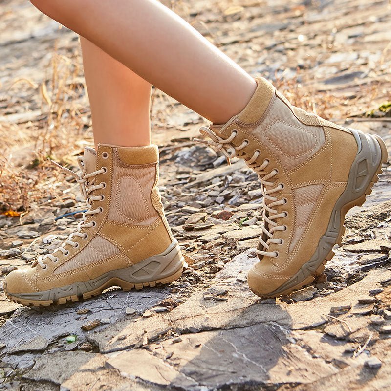 Shadowheart - Gothic Breathable Military Boots by The Nevermore – Unique Boots by Nevermore Lifestyle & Tech | 36 Black