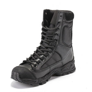 Shadowheart - Gothic Breathable Military Boots by The Nevermore – Unique Boots by Nevermore Lifestyle & Tech | 36 Black