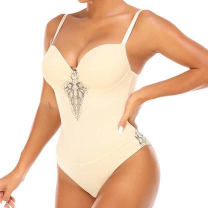 Shale Morales - The Nevermore Backless Inner Bra Top Body Shaper Corset Underwear – Unique Underwear for Women by Nevermore Lifestyle & Tech | 3XL Skin Color