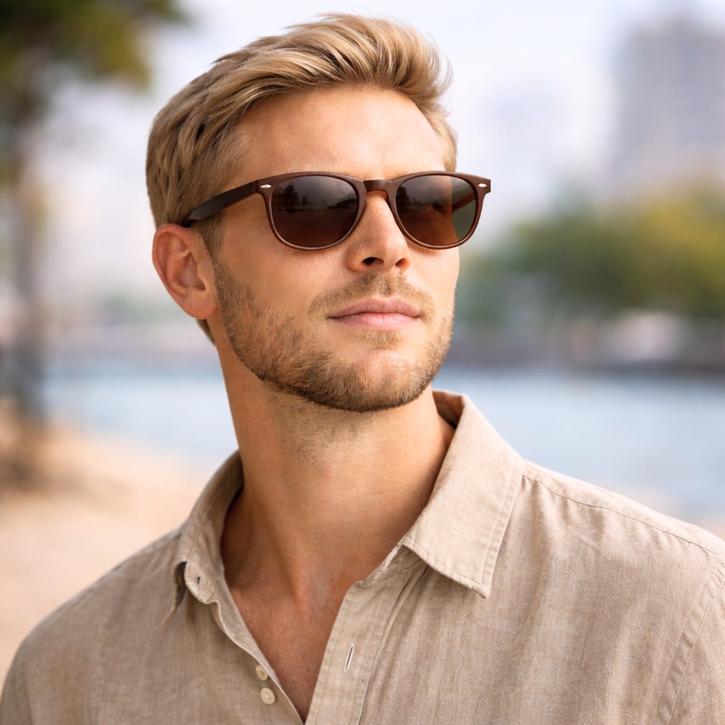 Shamir 1.50 Sun – Glacier Plus Lenses by The Nevermore – Unique Prescription Lenses by Nevermore Lifestyle & Tech | Brown