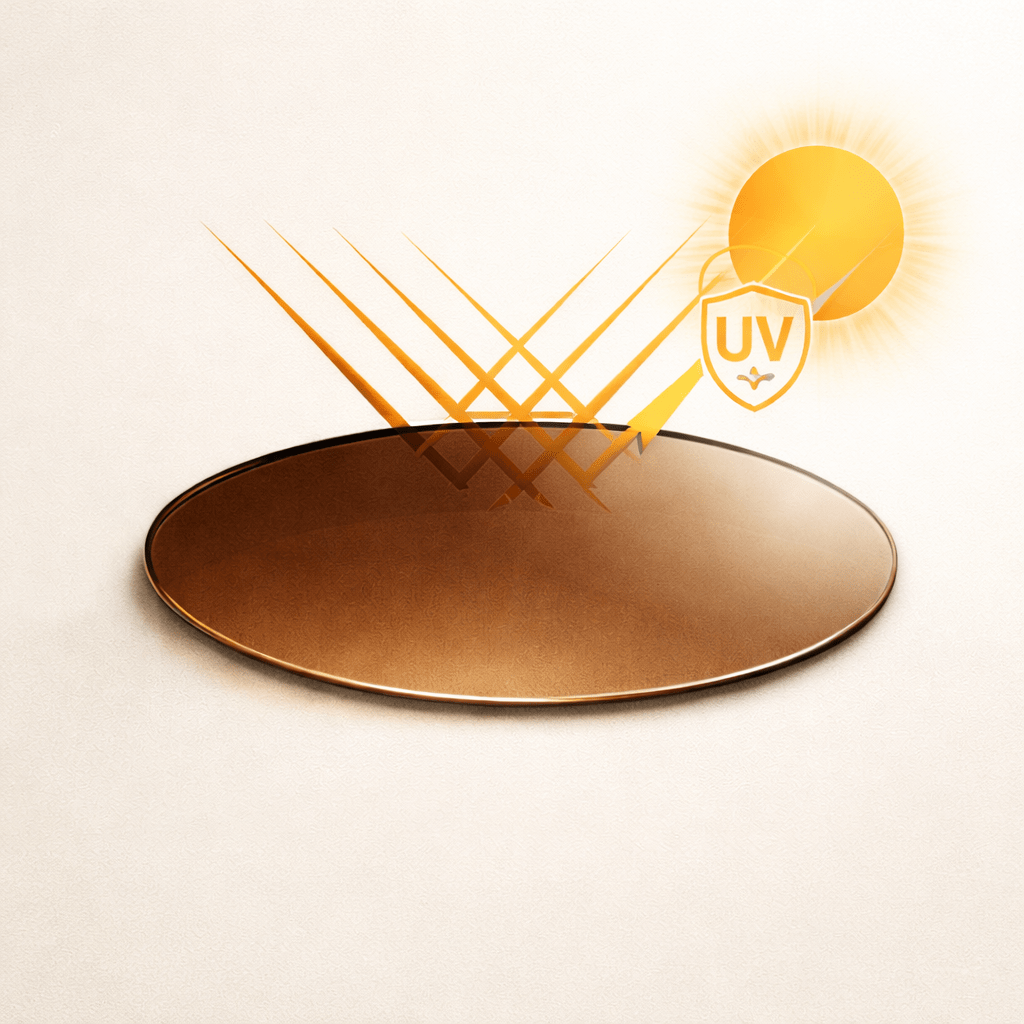 Shamir 1.50 Sun Lenses by The Nevermore – Unique Prescription Lenses by Nevermore Lifestyle & Tech | Brown