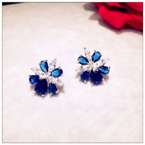 Shanna - The Nevermore Earrings for Woman Sapphire And Sterling Silver Earrings Butterfly – Unique Earrings by Nevermore Lifestyle & Tech |