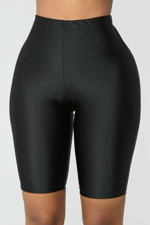 High stretch skinny shorts