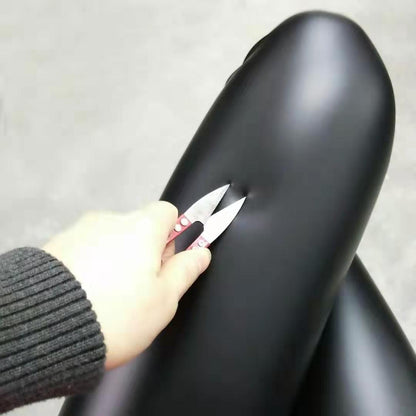 Shiny or Mat Leather pants - The Nevermore Bottoms Leggings for Woman – Unique Gothic Fashion for Women by Nevermore Lifestyle & Tech | 2XL Space leather mediumthick