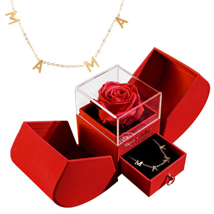 Sienna Lawson – Jewelry Box Necklace Set by The Nevermore – Unique Jewelry by Nevermore Lifestyle & Tech | Amam Gold Necklace