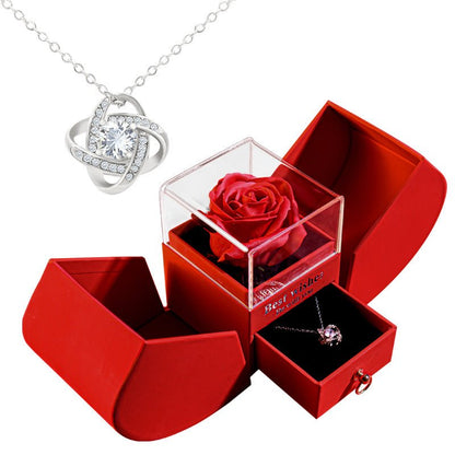 Sienna Lawson – Jewelry Box Necklace Set by The Nevermore – Unique Jewelry by Nevermore Lifestyle & Tech | Four Cornered Diamond
