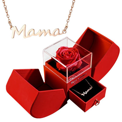 Sienna Lawson – Jewelry Box Necklace Set by The Nevermore – Unique Jewelry by Nevermore Lifestyle & Tech | Mama Gold Necklace