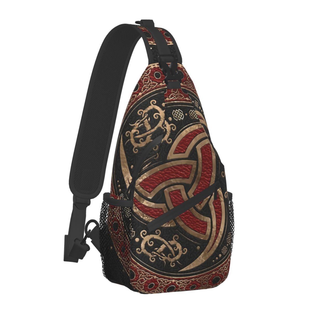 Sigge - The Nevermore Viking Crossbody Bag Triquetra – Unique Bags by Nevermore Lifestyle & Tech | 39x19x9CM OdinsHorn