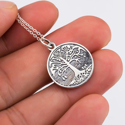 Silver Tree of Life - The Nevermore Pendant 925 Sterling Silver – Unique Pendants - Necklaces by Nevermore Lifestyle & Tech | default