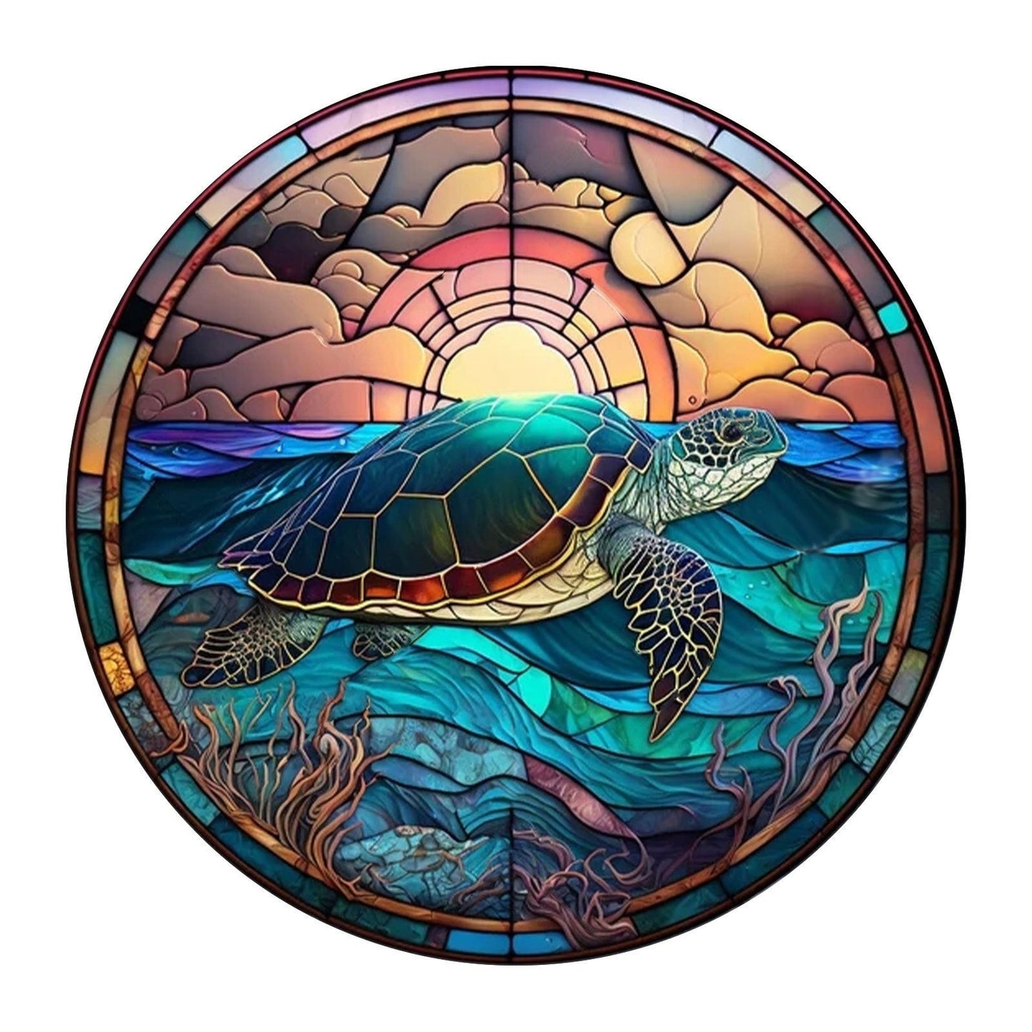 SkyGleam - Acrylic Dragonfly Wreath by The Nevermore