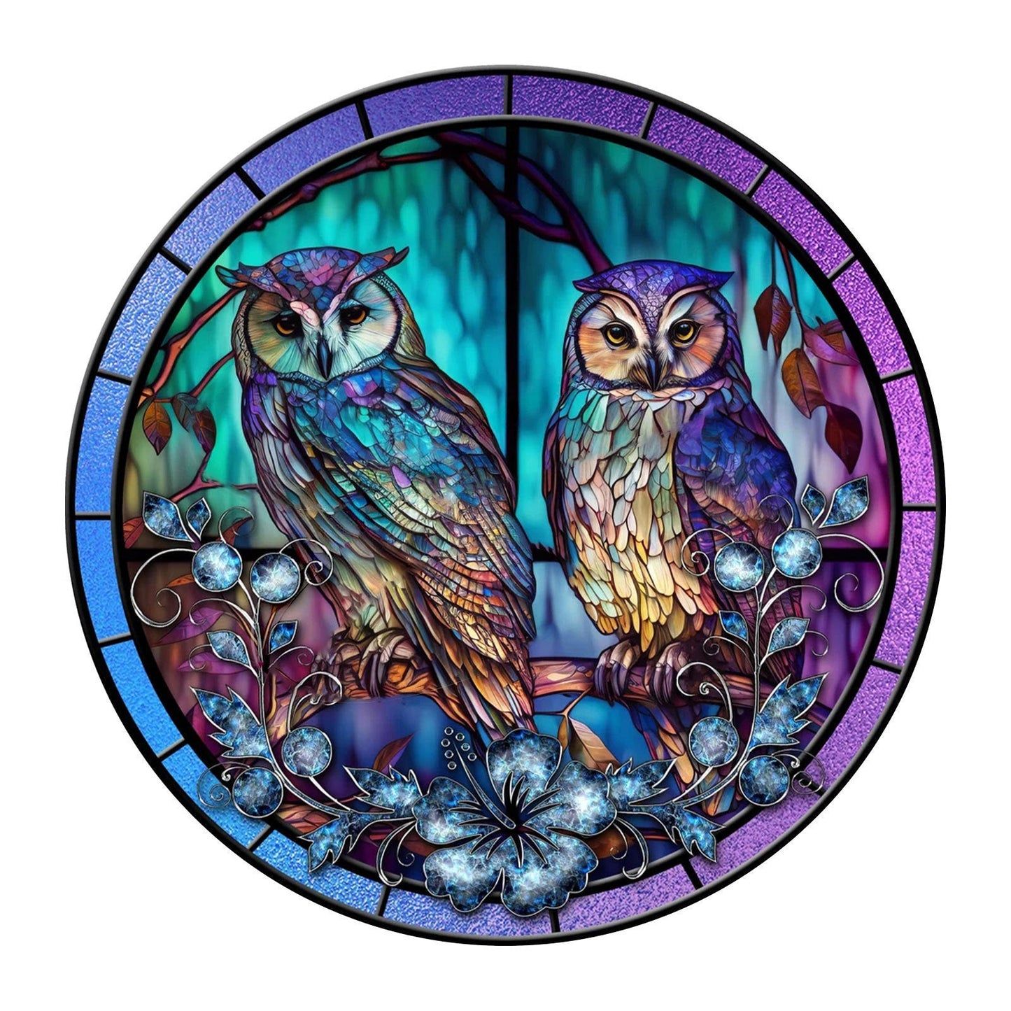 SkyGleam - Acrylic Dragonfly Wreath by The Nevermore