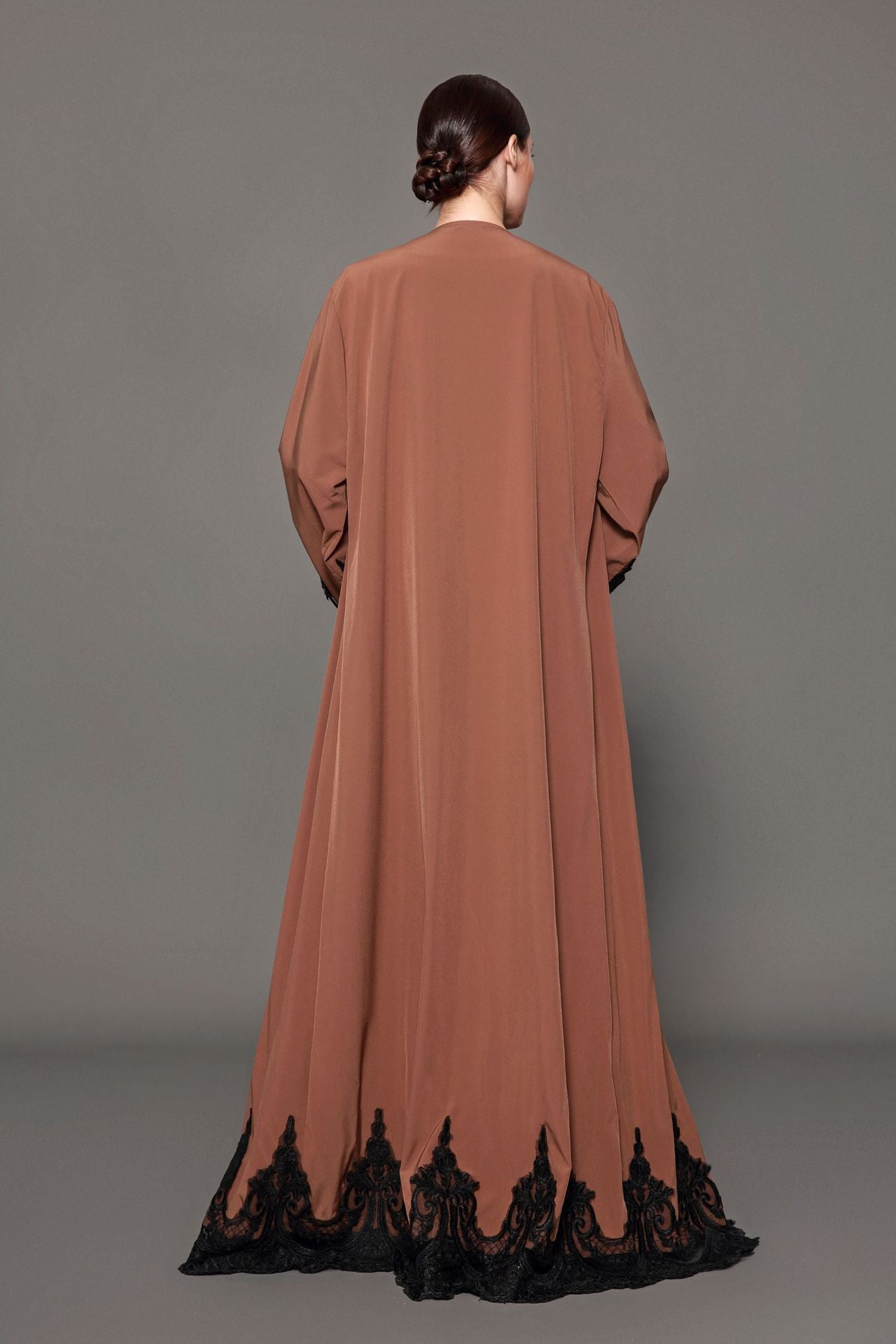Solara Chic - Dark Brown Robe by The Nevermore – Unique Robes by Nevermore Lifestyle & Tech | 2XL Brown