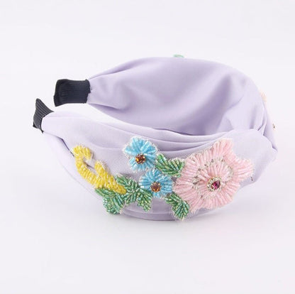 Starkeep - Floral Fabric Headband by The Nevermore – Unique Headbands by Nevermore Lifestyle & Tech | Lilac