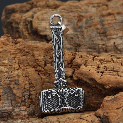 Stormforge Maul Viking Pendant Necklace by The Nevermore