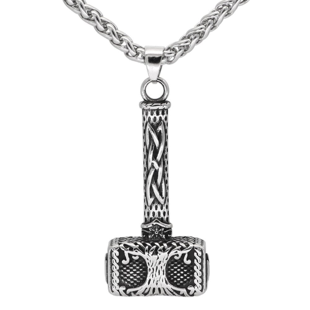 Stormforge Maul Viking Pendant Necklace by The Nevermore