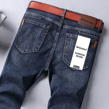 Straight - leg Denim Jeans Shadow Line by The Nevermore – Unique Accessories by The Nevermore | 28 Black & Gray
