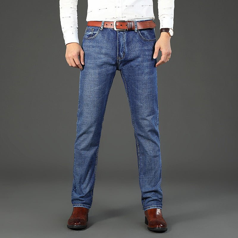 Straight - leg Denim Jeans Shadow Line by The Nevermore – Unique Accessories by The Nevermore | 28 Black & Gray