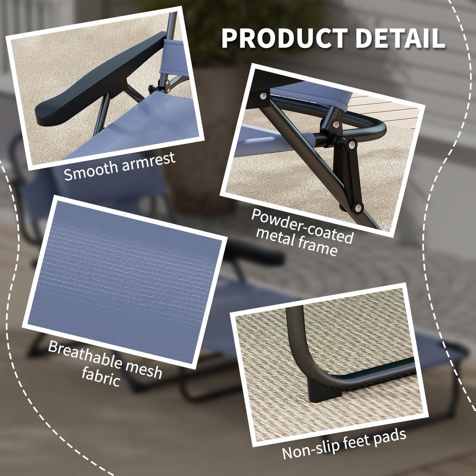 Lounge Chairs, Beach Chairs, Not Shipped On Weekends