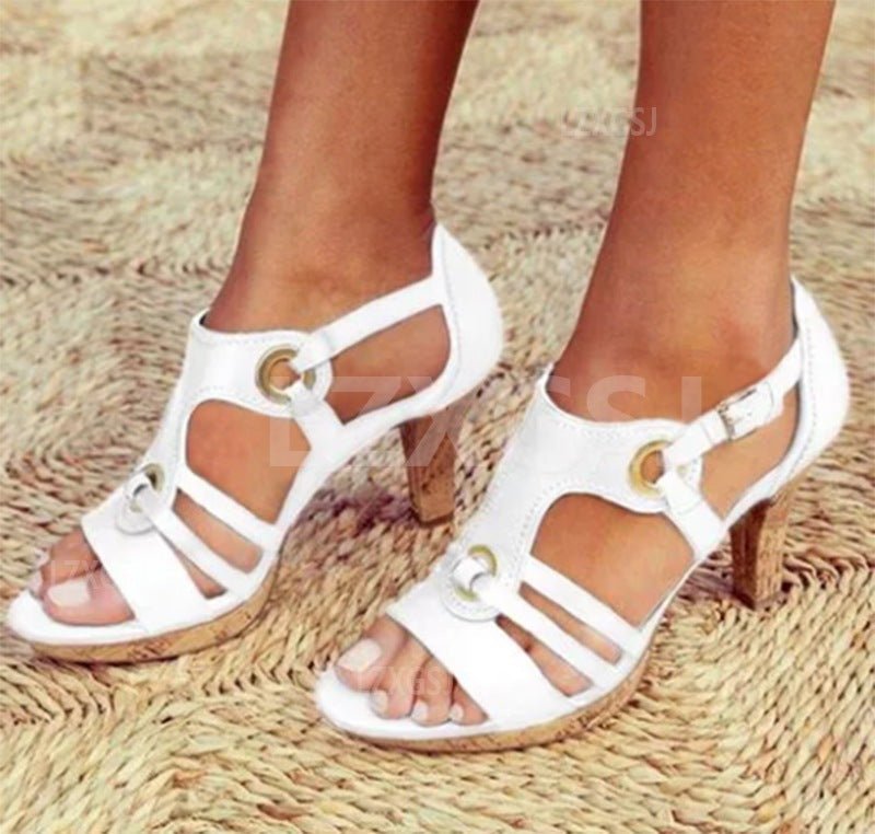 SunGleam Rise - High Heel Sandals by The Nevermore