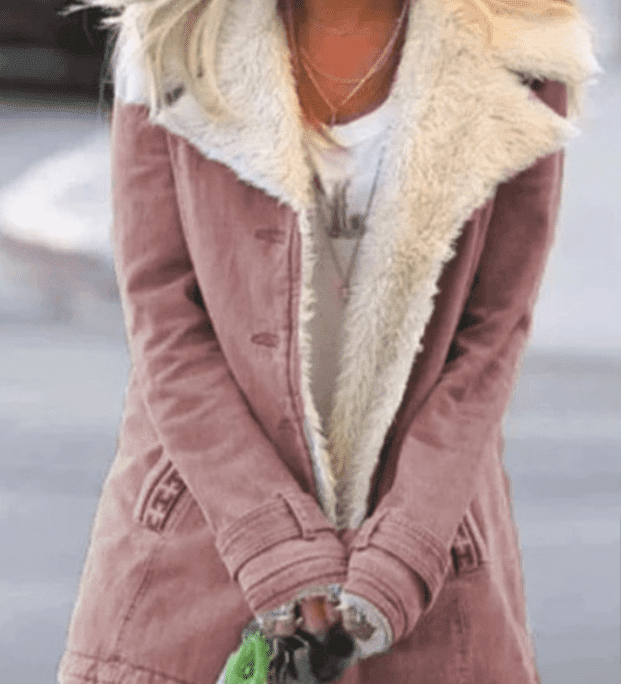 Tender - The Nevermore Women's Plush Coat – Unique Fashion for Women by Nevermore Lifestyle & Tech | 3XL Pink