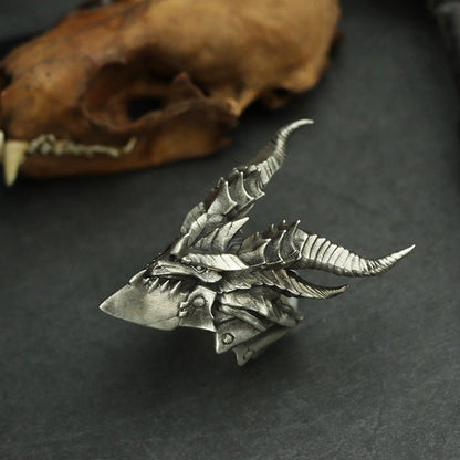 The Guardian - The Nevermore Gothic Ring - 925 Sterling Silver – Unique Gothic Rings by Nevermore Lifestyle & Tech | 15or17 925Sterling Silver Ring