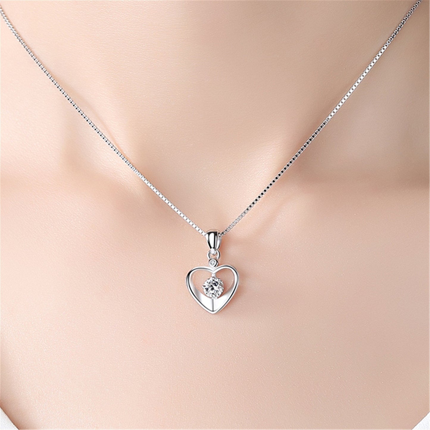 The Heart of Passion - A Silver Copper Pendant by The Nevermore – Unique Pendants - Necklaces by Nevermore Lifestyle & Tech | Heart Pendant + Chain