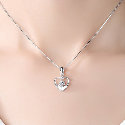 The Heart of Passion - A Silver Copper Pendant by The Nevermore – Unique Pendants - Necklaces by Nevermore Lifestyle & Tech | Heart Pendant + Chain