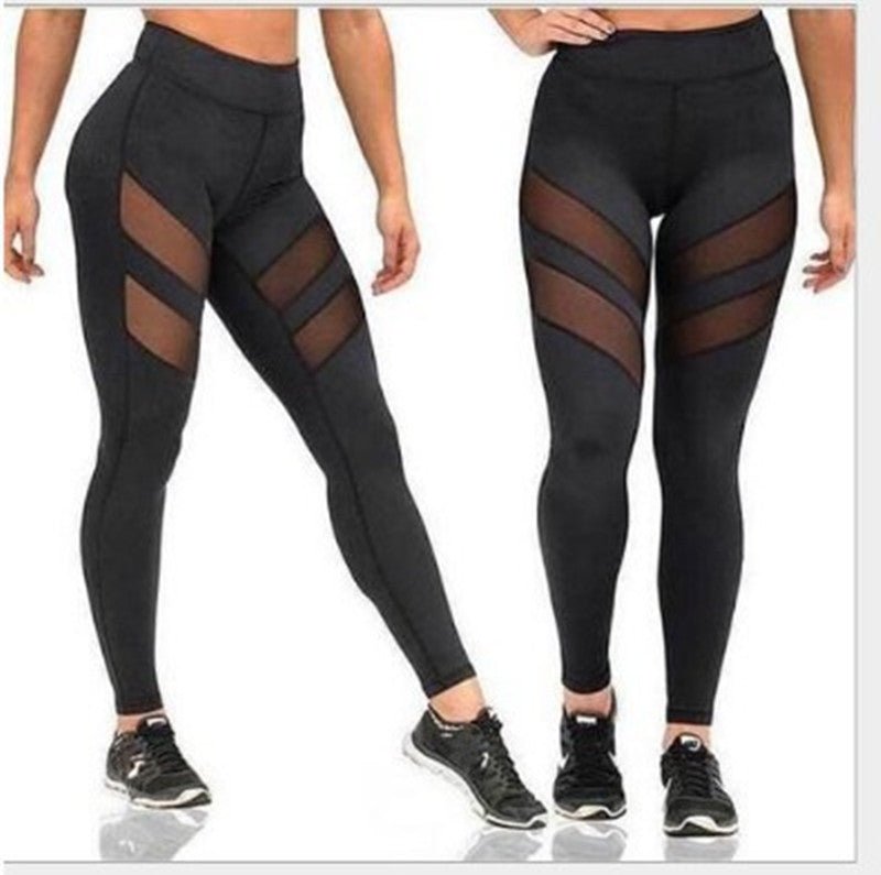ThighFlex Duo - Mesh Stitch Yoga Pants by The Nevermore