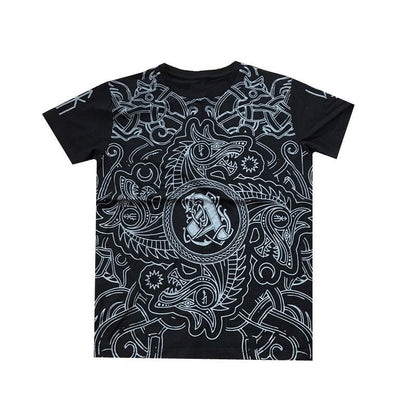 Thorn - The Nevermore Gothic T-Shirt for Men – Unique Gothic Fashion for Men by Nevermore Lifestyle & Tech | 2XL Black