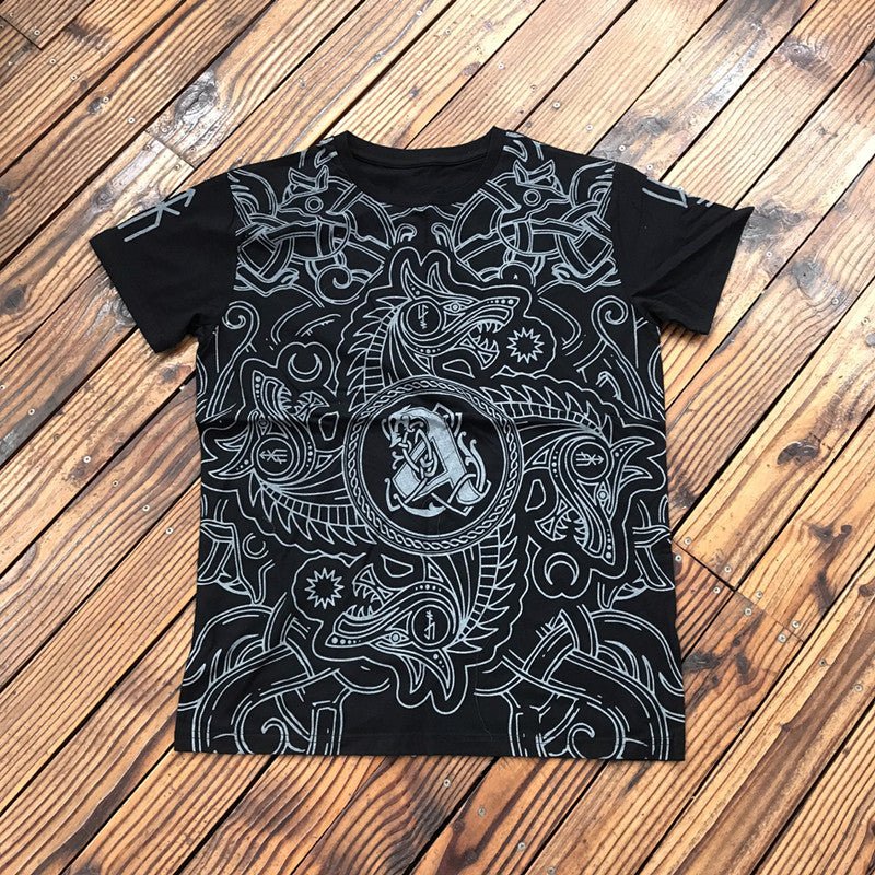 Thorn - The Nevermore Gothic T-Shirt for Men – Unique Gothic Fashion for Men by Nevermore Lifestyle & Tech | 2XL Black