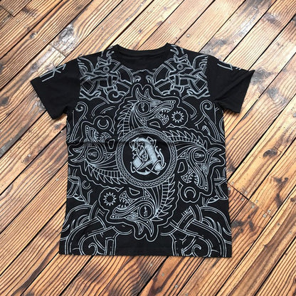 Thorn - The Nevermore Gothic T-Shirt for Men – Unique Gothic Fashion for Men by Nevermore Lifestyle & Tech | 2XL Black