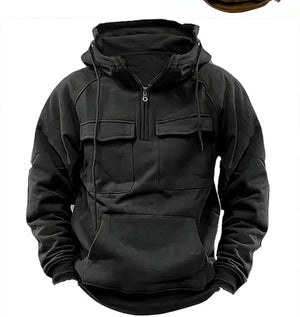 Thorne Ironheart - The Nevermore Sweater for Men – Unique Men's Fashion by Nevermore Lifestyle & Tech | L Black