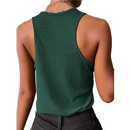 Threaded Vest And Snap Bottoming Top