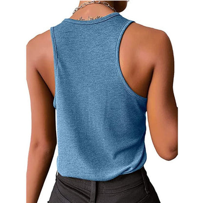 Threaded Vest And Snap Bottoming Top