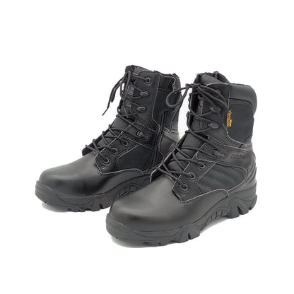 Thunder - Rugged Waterproof Military Boots by The Nevermore – Unique Boots for Men by Nevermore Lifestyle & Tech | 39 Black