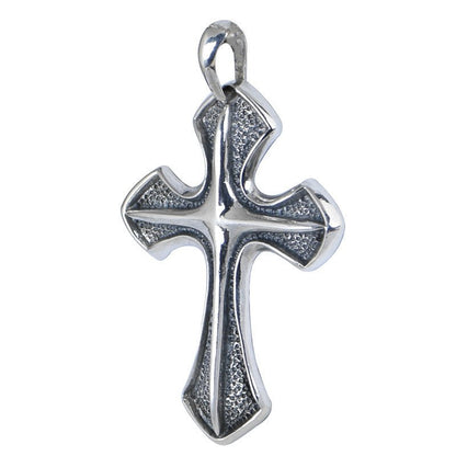 Timeless Cross - The Nevermore S925 Silver Vintage Craft Pendant Necklace
