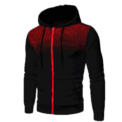 Torin Battleaxe - The Nevermore Hooded Fitness Sweater with Zipper for Men – Unique Sweaters for Men by Nevermore Lifestyle & Tech | L Black