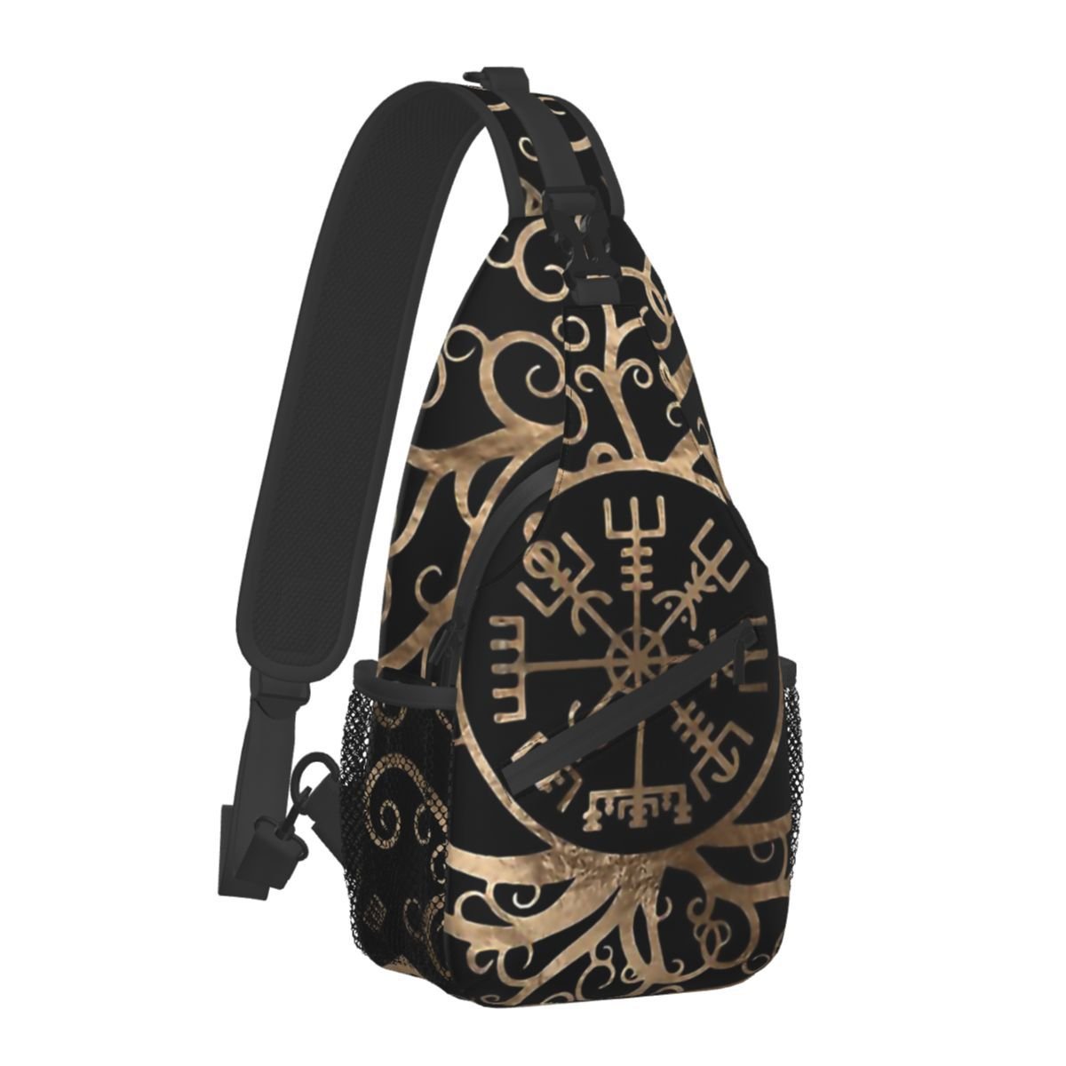 Torvald - The Nevermore Viking Crossbody Bag Compass – Unique Bags by Nevermore Lifestyle & Tech | 39x19x9CM LifeYggdrasil