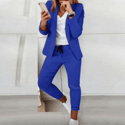 Tracen Simmons - The Nevermore Woman's Suit – Unique Fashion for Women by Nevermore Lifestyle & Tech | 2XL Blue