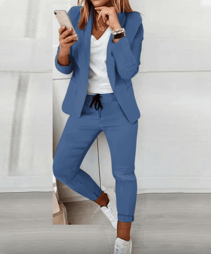 Tracen Simmons - The Nevermore Woman's Suit – Unique Fashion for Women by Nevermore Lifestyle & Tech | 2XL Denim blue