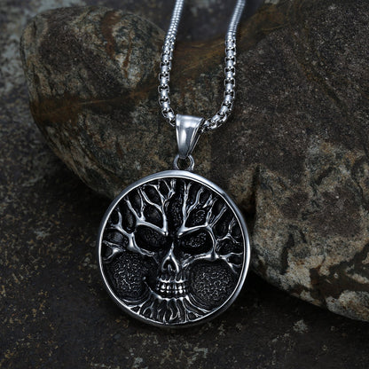 Tree of Death Gothic Pendant Necklace by The Nevermore